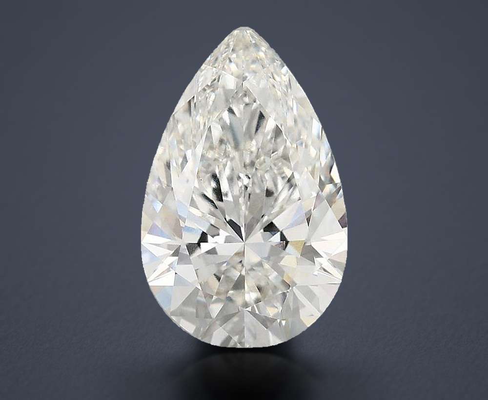 2.67 Carat Pear Lab Diamond