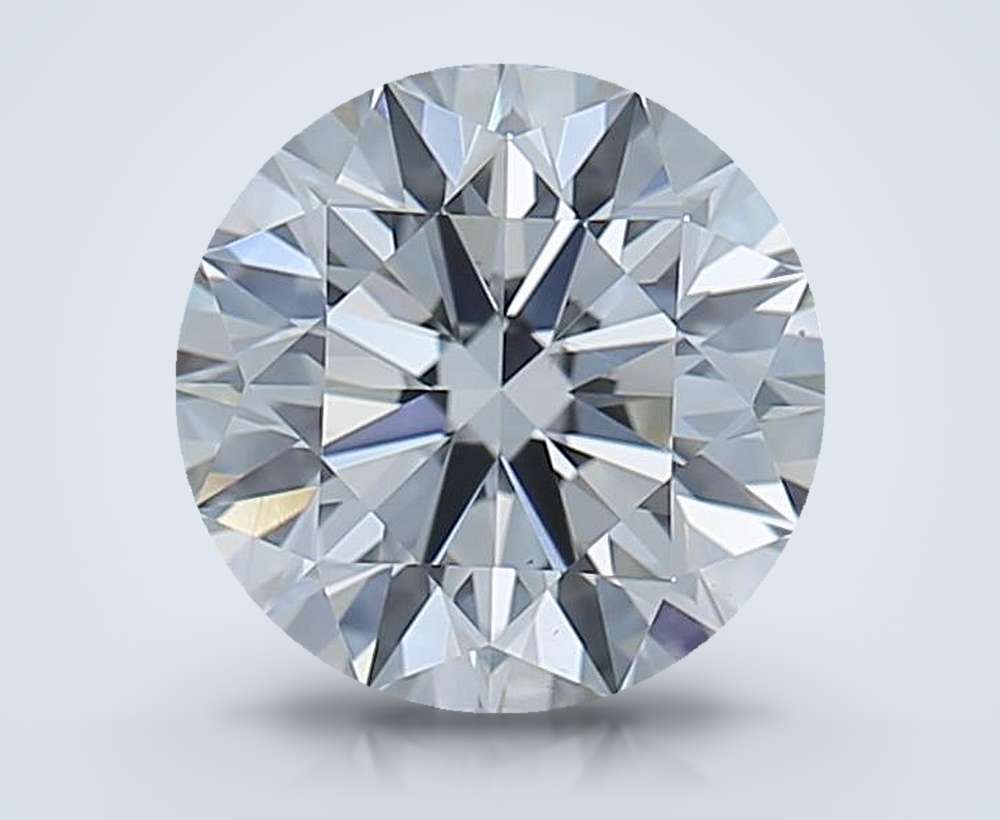 0.91 Carat Round Natural Diamond