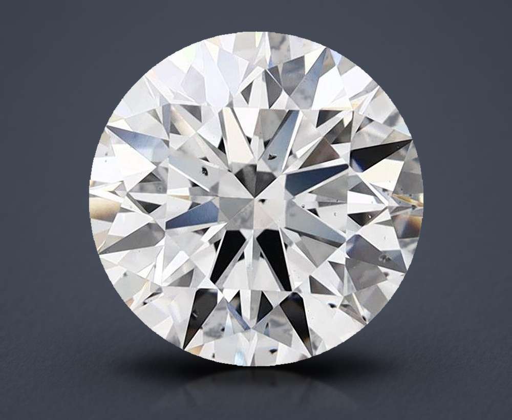2.96 Carat Round Lab Diamond