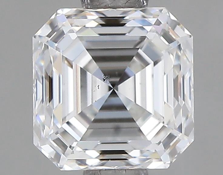 0.82ct F SI1 Very Good Cut Asscher Diamond