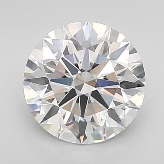 3.07ct E VVS2 Rare Carat Ideal Cut Round Lab Grown Diamond