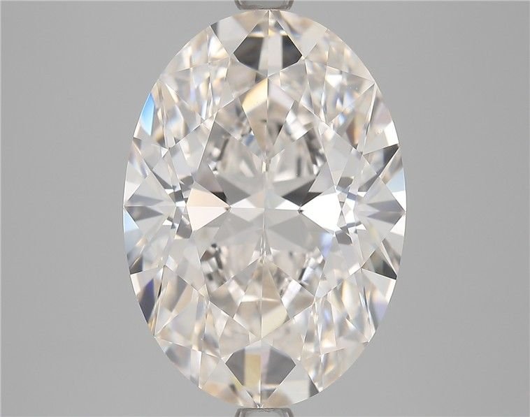 6.32ct I VVS1 Rare Carat Ideal Cut Oval Diamond