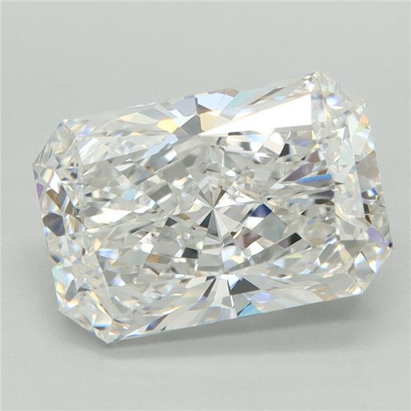 4.52ct F VVS2 Very Good Cut Radiant Lab Grown Diamond