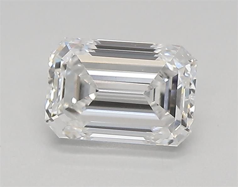 0.80ct D VVS2 Excellent Cut Emerald Lab Grown Diamond