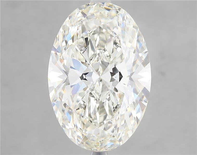 10.18ct H VS1 Rare Carat Ideal Cut Oval Lab Grown Diamond