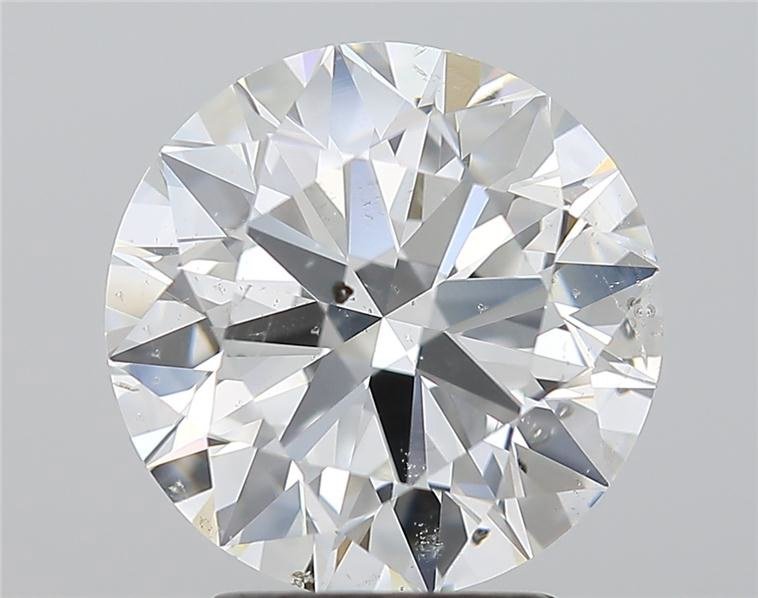 3.00ct G SI2 Rare Carat Ideal Cut Round Diamond