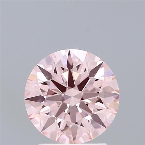 1.52 Ct. Fancy Intense Pink Round Lab Diamond