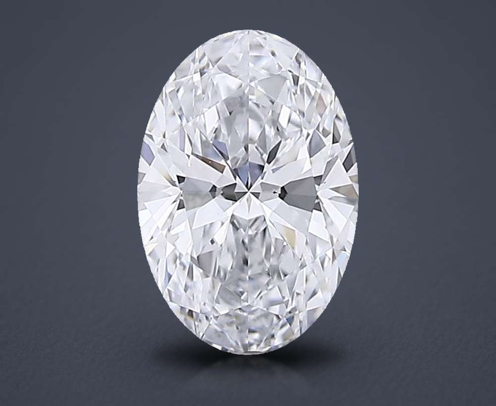0.72 Carat Oval Lab Diamond