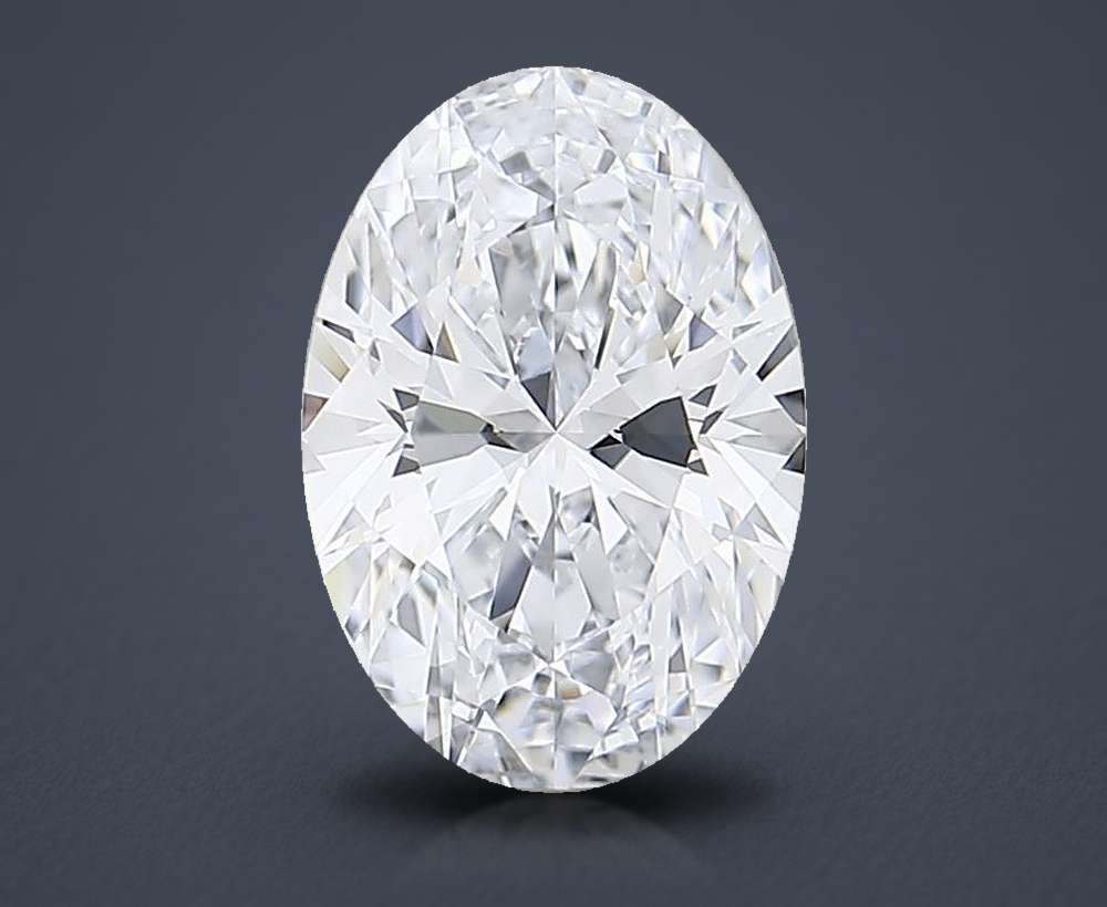 1.52 Carat Oval Lab Diamond