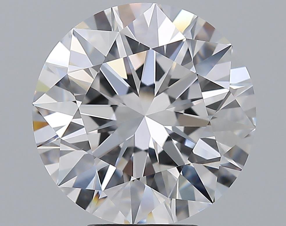 6.02ct D FL Rare Carat Ideal Cut Round Diamond