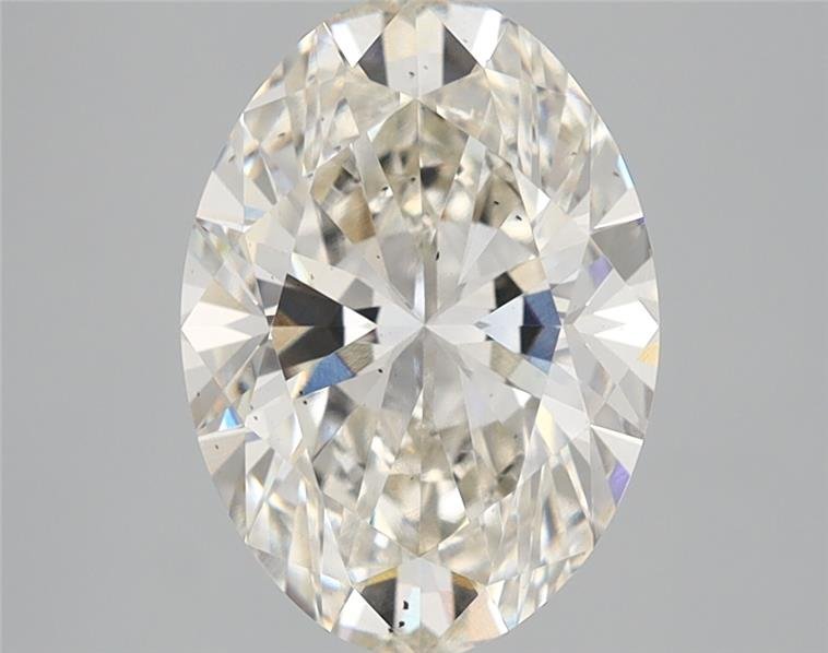 2.51ct I SI1 Rare Carat Ideal Cut Oval Lab Grown Diamond