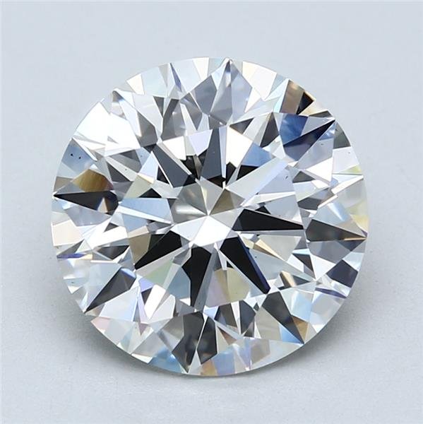 4.42ct E VS1 Rare Carat Ideal Cut Round Lab Grown Diamond