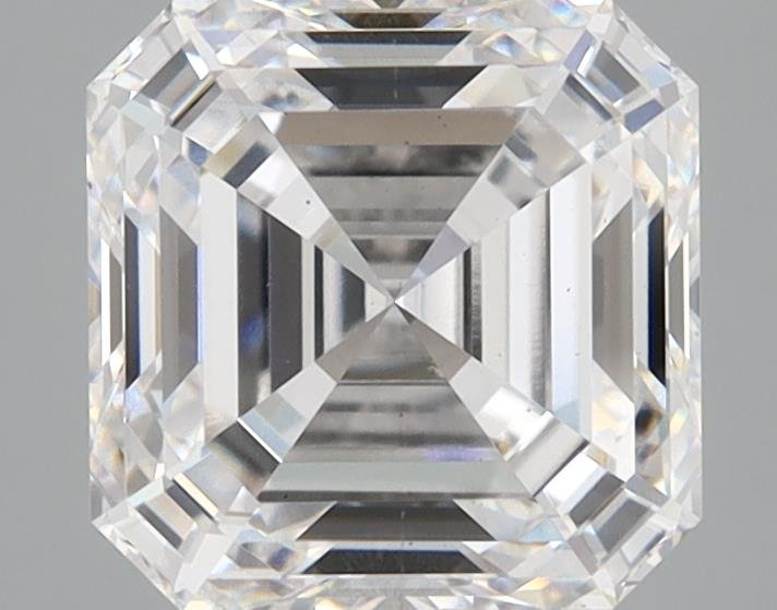 2.06ct D VS1 Rare Carat Ideal Cut Asscher Lab Grown Diamond