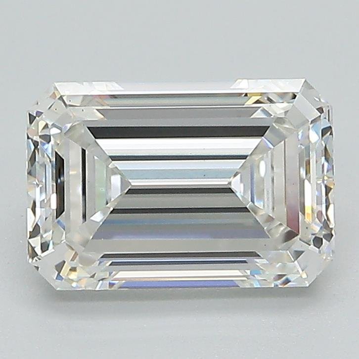 2.09ct G VS2 Excellent Cut Emerald Lab Grown Diamond