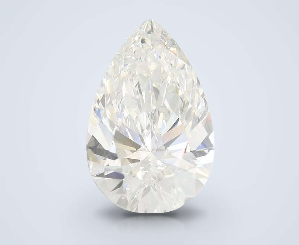 5.08 Carat Pear Lab Diamond