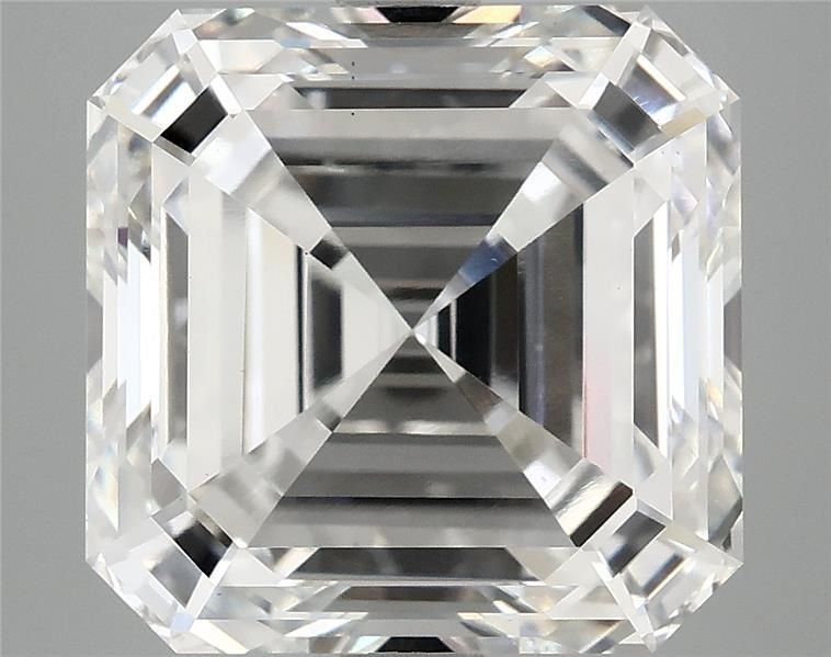 8.27ct F VS1 Excellent Cut Asscher Lab Grown Diamond