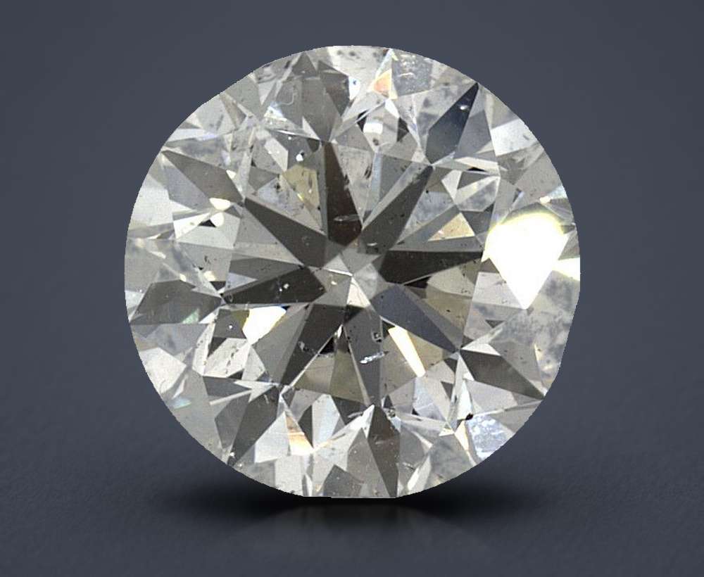 3.02 Carat Round Natural Diamond