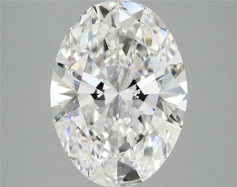 3.77 Carat Oval Lab Diamond