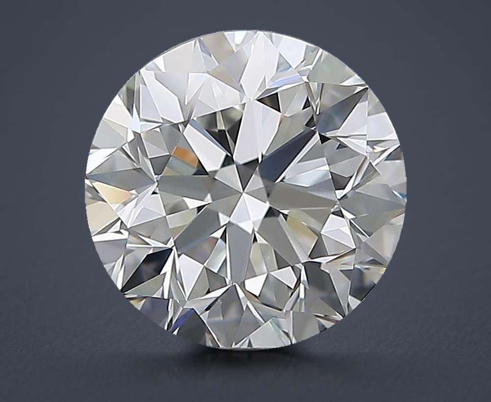 2.50 Carat Round Natural Diamond