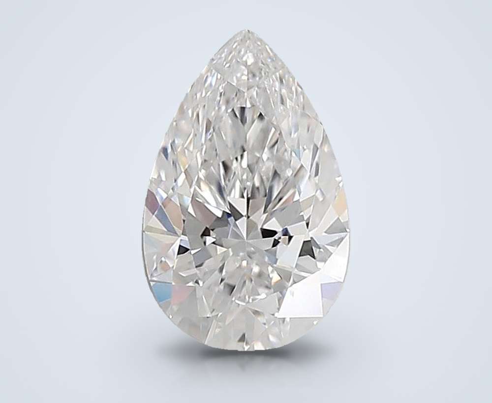 1.62 Carat Pear Lab Diamond