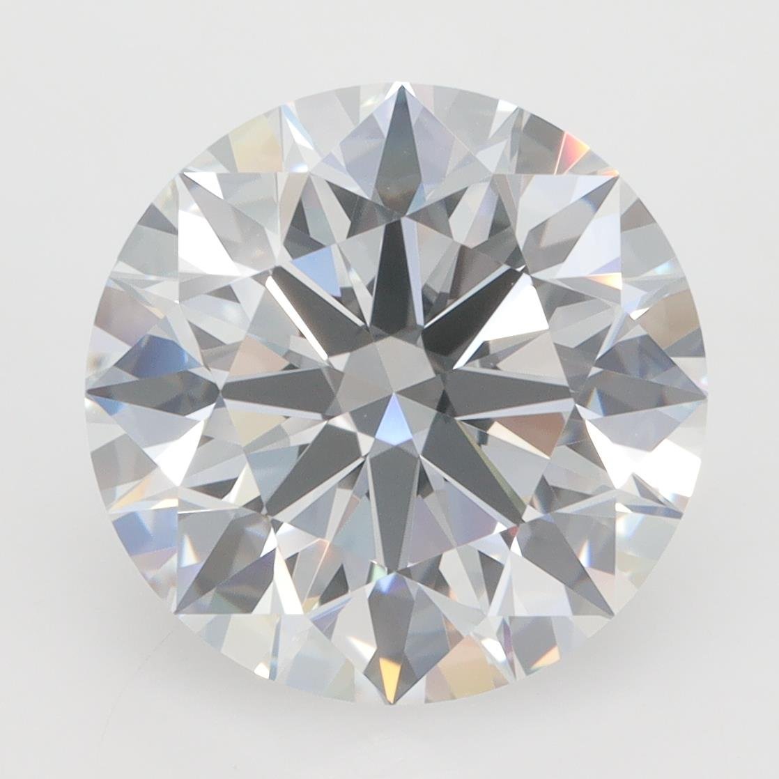 4.37ct E VVS1 Rare Carat Ideal Cut Round Lab Grown Diamond