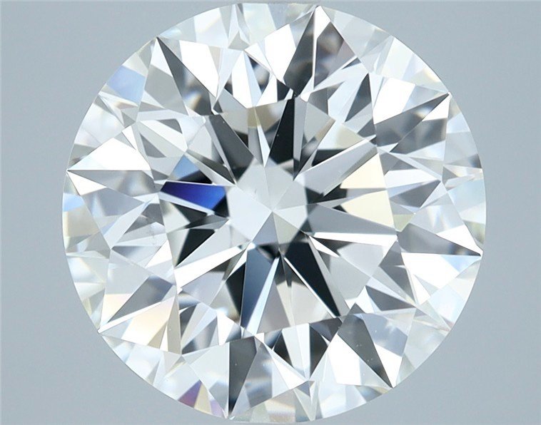 4.14ct G VS1 Rare Carat Ideal Cut Round Diamond