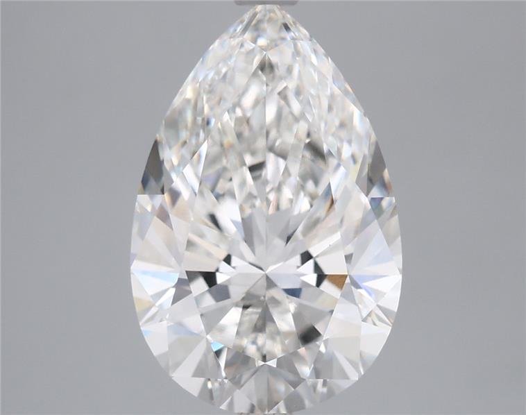 3.50 Carat Pear Lab Diamond