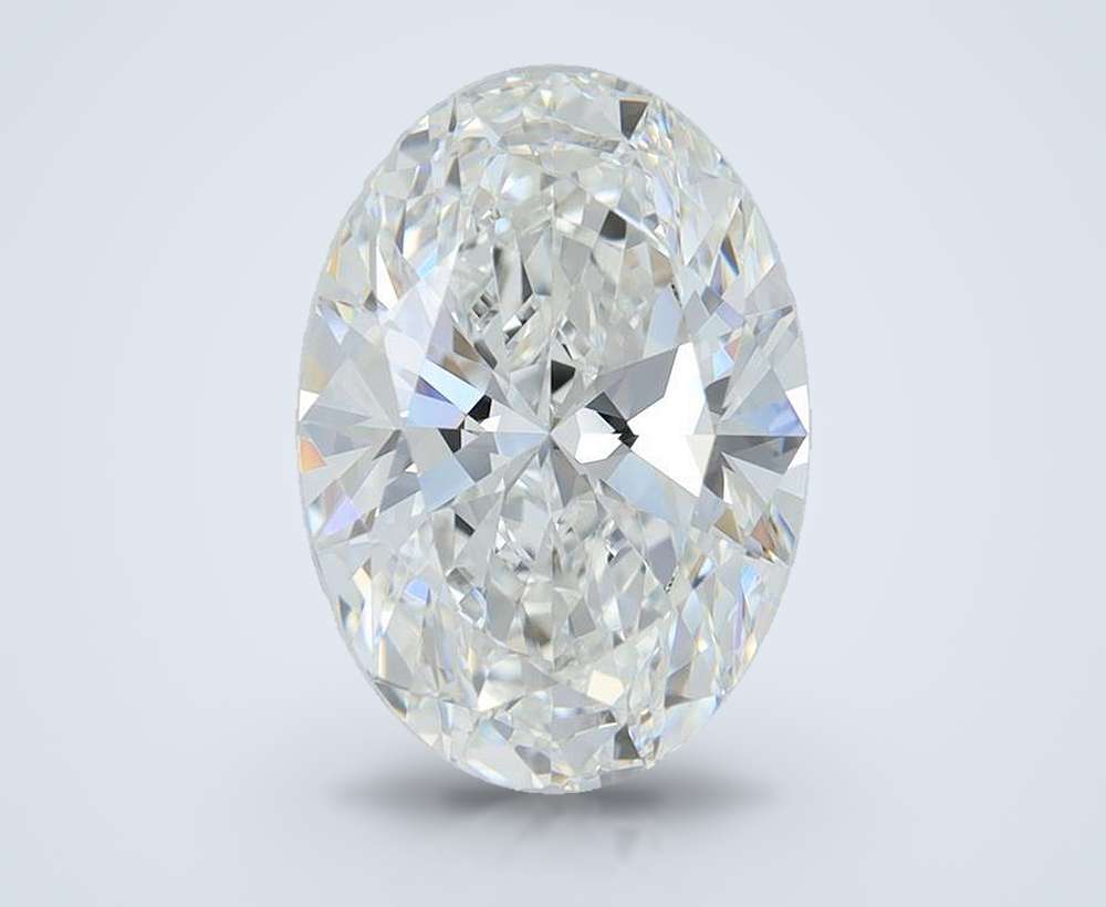 10.01 Carat Oval Lab Diamond