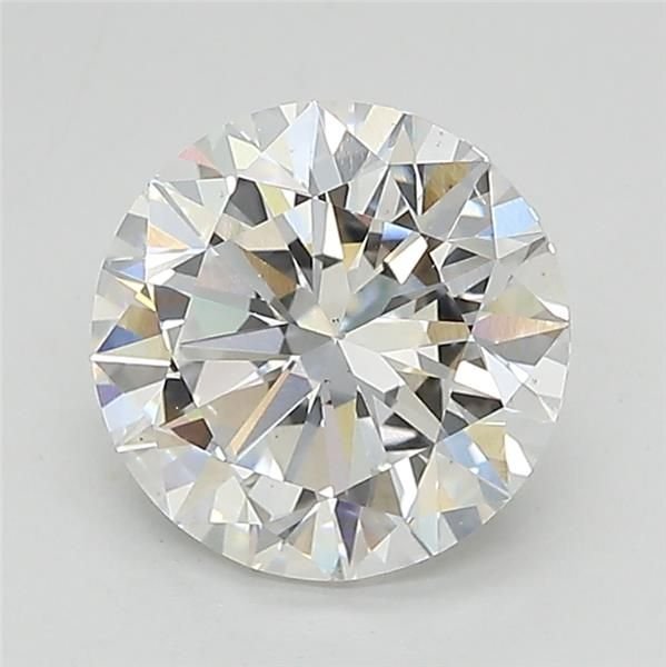 2.00ct D VS2 Very Good Cut Round Lab Grown Diamond