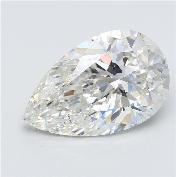 10.50ct G VS2 Rare Carat Ideal Cut Pear Lab Grown Diamond