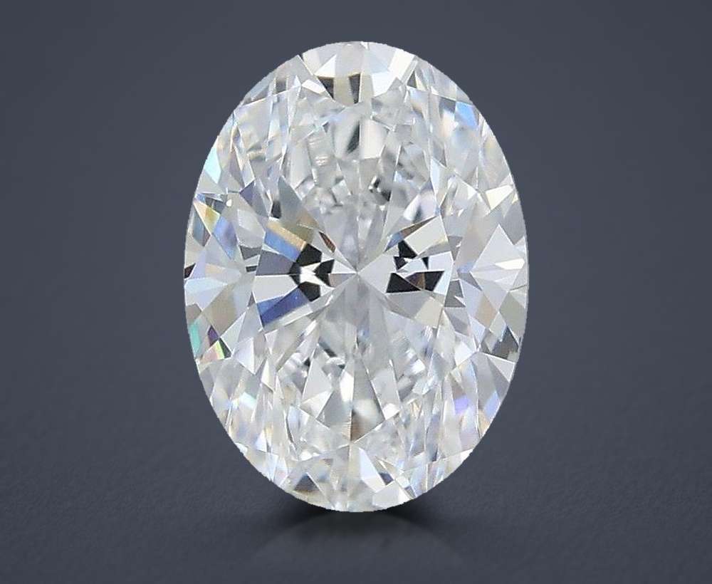 0.80 Carat Oval Lab Diamond