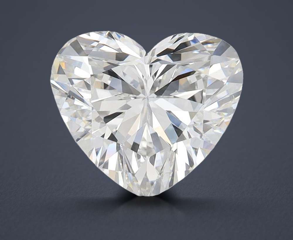 2.42 Carat Heart Lab Diamond