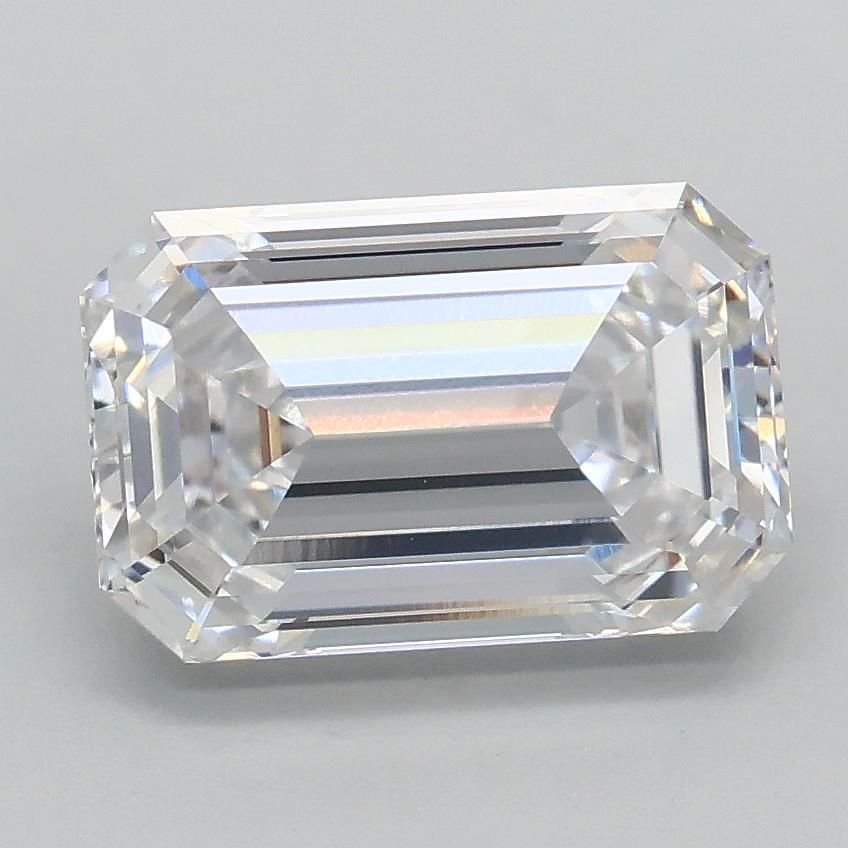 2.10ct E VVS2 Rare Carat Ideal Cut Emerald Lab Grown Diamond