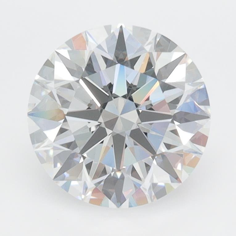2.08ct D VVS2 Rare Carat Ideal Cut Round Lab Grown Diamond