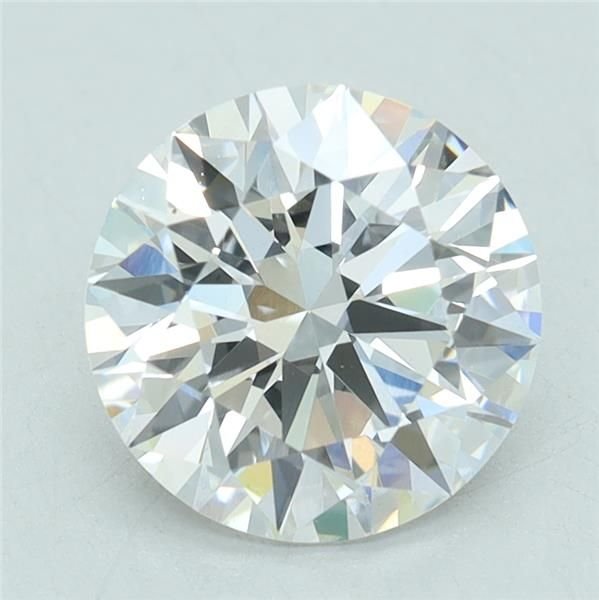 1.58ct D VS2 Rare Carat Ideal Cut Round Lab Grown Diamond