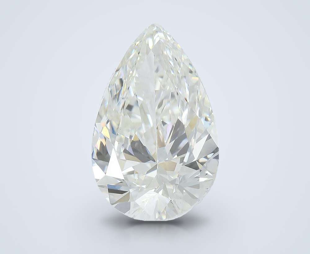 5.48 Carat Pear Lab Diamond