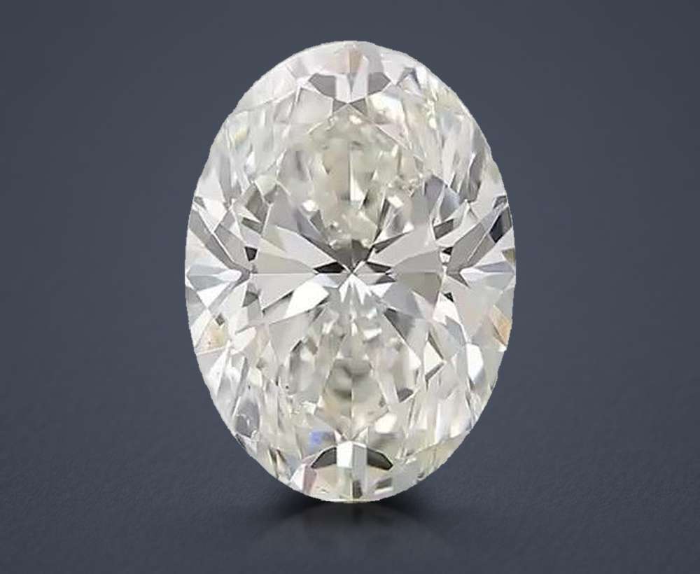 3.55 Carat Oval Natural Diamond