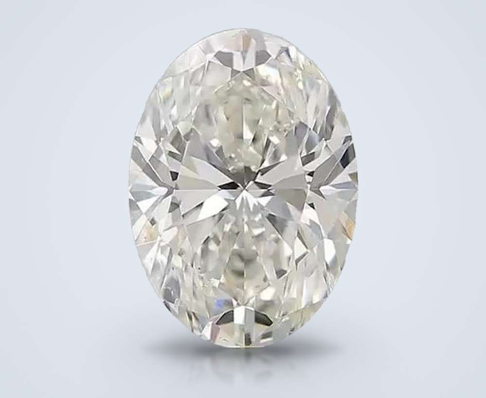 3.55 Carat Oval Natural Diamond