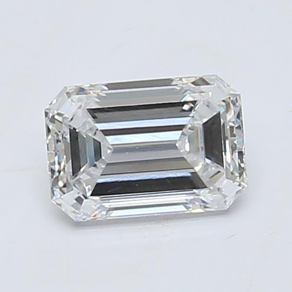 0.78ct D VS2 Rare Carat Ideal Cut Emerald Lab Grown Diamond
