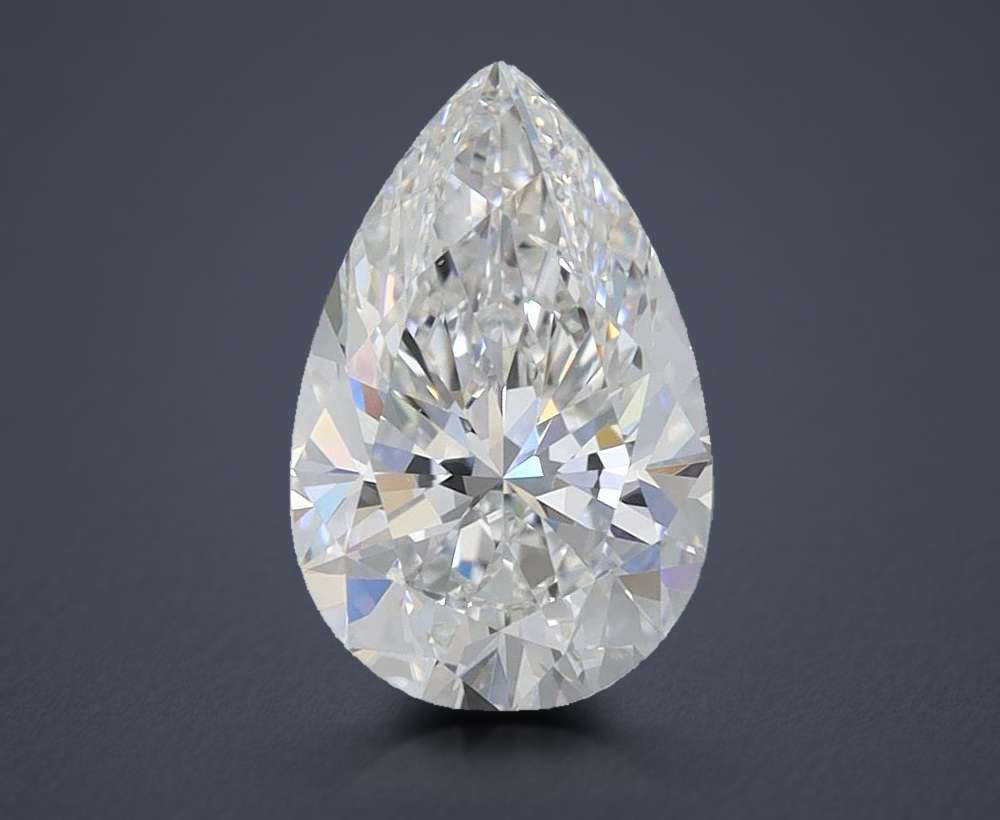 1.50 Carat Pear Lab Diamond