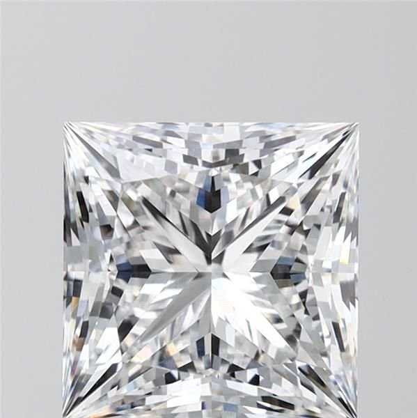 3.80 Carat Princess Lab Diamond