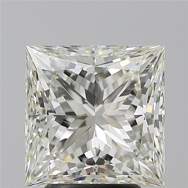 3.50ct J VVS2 Rare Carat Ideal Cut Princess Diamond