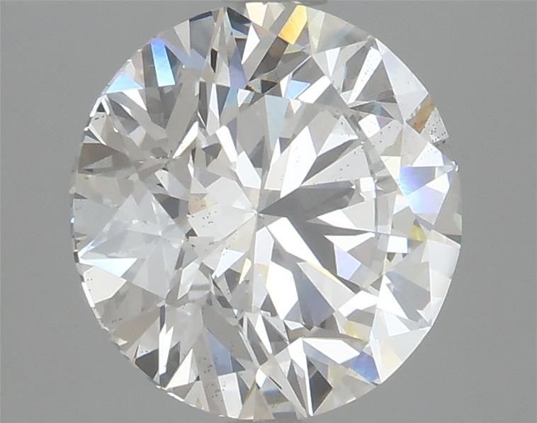 3.14ct F SI1 Rare Carat Ideal Cut Round Lab Grown Diamond