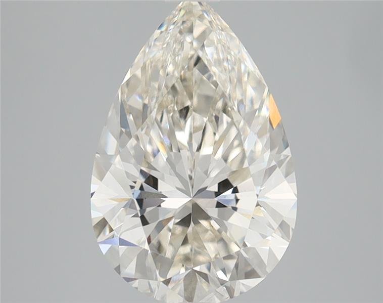 2.56ct H VS1 Rare Carat Ideal Cut Pear Lab Grown Diamond