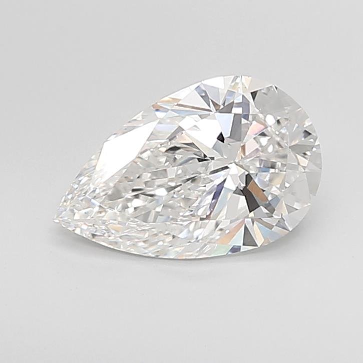 2.55ct F VS1 Rare Carat Ideal Cut Pear Lab Grown Diamond