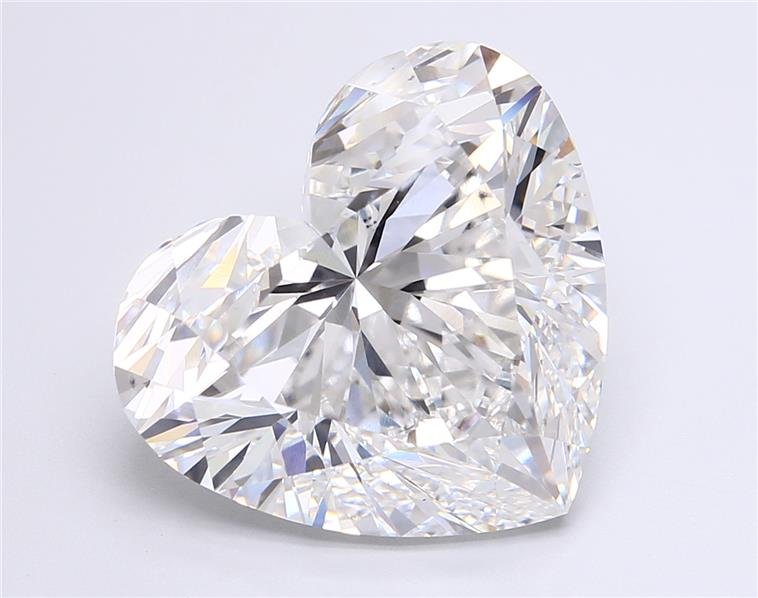 13.71ct F VS1 Rare Carat Ideal Cut Heart Lab Grown Diamond