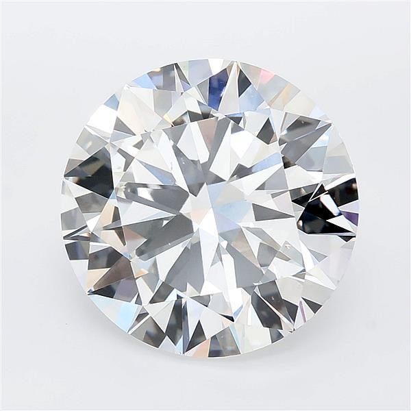 6.39ct E VS1 Excellent Cut Round Lab Grown Diamond