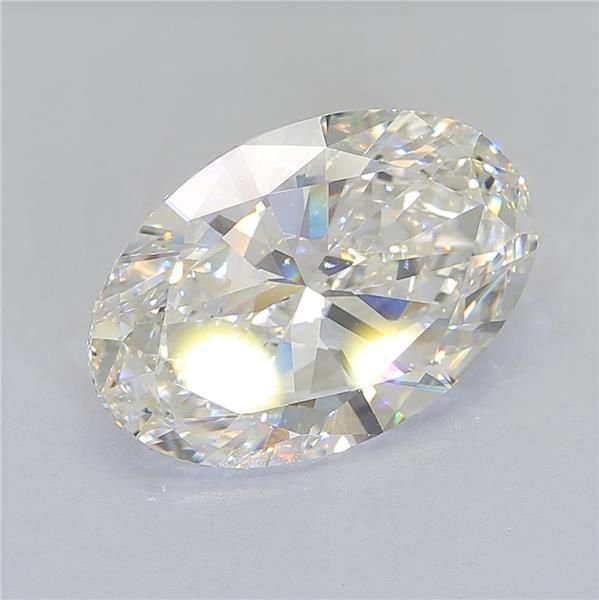 10.00ct H VS1 Very Good Cut Oval Lab Grown Diamond