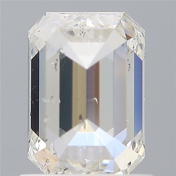 0.94ct G SI2 Rare Carat Ideal Cut Emerald Diamond