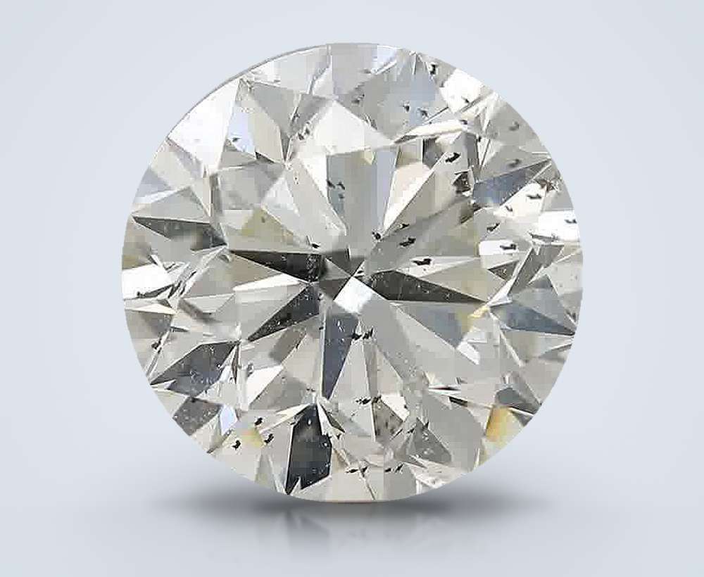 4.00 Carat Round Natural Diamond